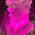 Snowflake Party Vodka Ice Luge at Berkshire Christmas Party