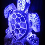 Turtle Ice Sculpture Vodka Ice Luge