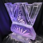 Letter Ice Sculpture Vodka Luge Ice Carving