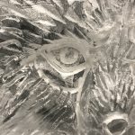 Wolf Ice Sculpture Vodka Ice Luge