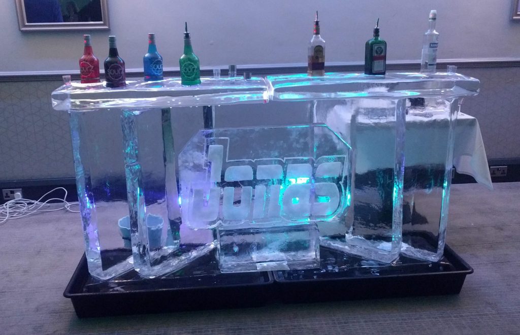 Jonas Software Christmas Party Ice Bar Birmingham