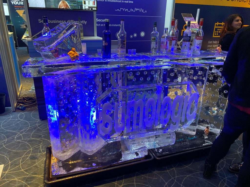 Sumo Logic Event Ice Bar at O2 London Events