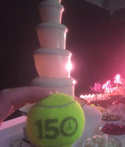 Chocolate Fountain For All England Lawn Tennis Club Anniversary