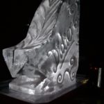 Didier Drogba Birthday Vodka Ice Luge Ice Sculpture on Kings Road London