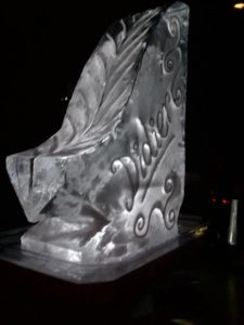 Didier Drogba Birthday Vodka Ice Luge Ice Sculpture on Kings Road London