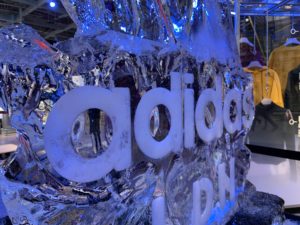 Live Ice Carving Display for Adidas Oxford Street London