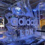 Live Ice Sculpture Display Show for Adidas London