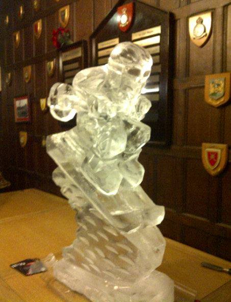 Ski Jump Ice Sculpture – VodkaLuge