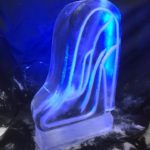 Stiletto Ice Luge Vodka Luge. Stilleto Ice Sculpture luge