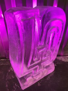 40 Party Ice Luge Vodka Luge. 40th Birthday luge