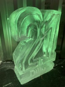 21 Party Ice Luge Vodka Luge. 21st Birthday luge
