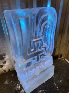 40 Party Ice Luge Vodka Luge. 40th Birthday luge