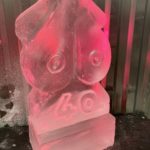 Boobs Ice Luge Vodka Luge. Boobs 40th Birthday Ice Sculpture luge