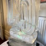 40 Party Ice Luge Vodka Luge. 40th Birthday luge