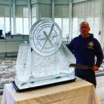 Brighton Ice Luge / Brighton Ice Sculpture / Ski Ice Luge at Grand Hotel Brighton