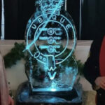 Royal Artillery Ice Luge / Military Ice Luge / Yorkshire Ice Sculpture