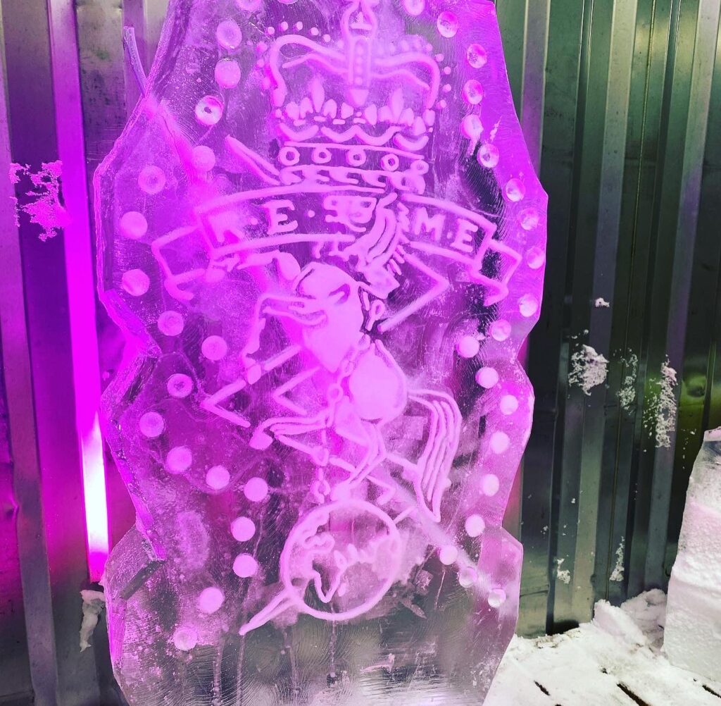 REME / REME Ice Luge /REME Vodka Luge / REME Ice Sculpture