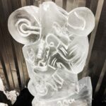 Motorbike Ice Luge / Motorbike Vodka Luge / Motorbike Ice Sculpture