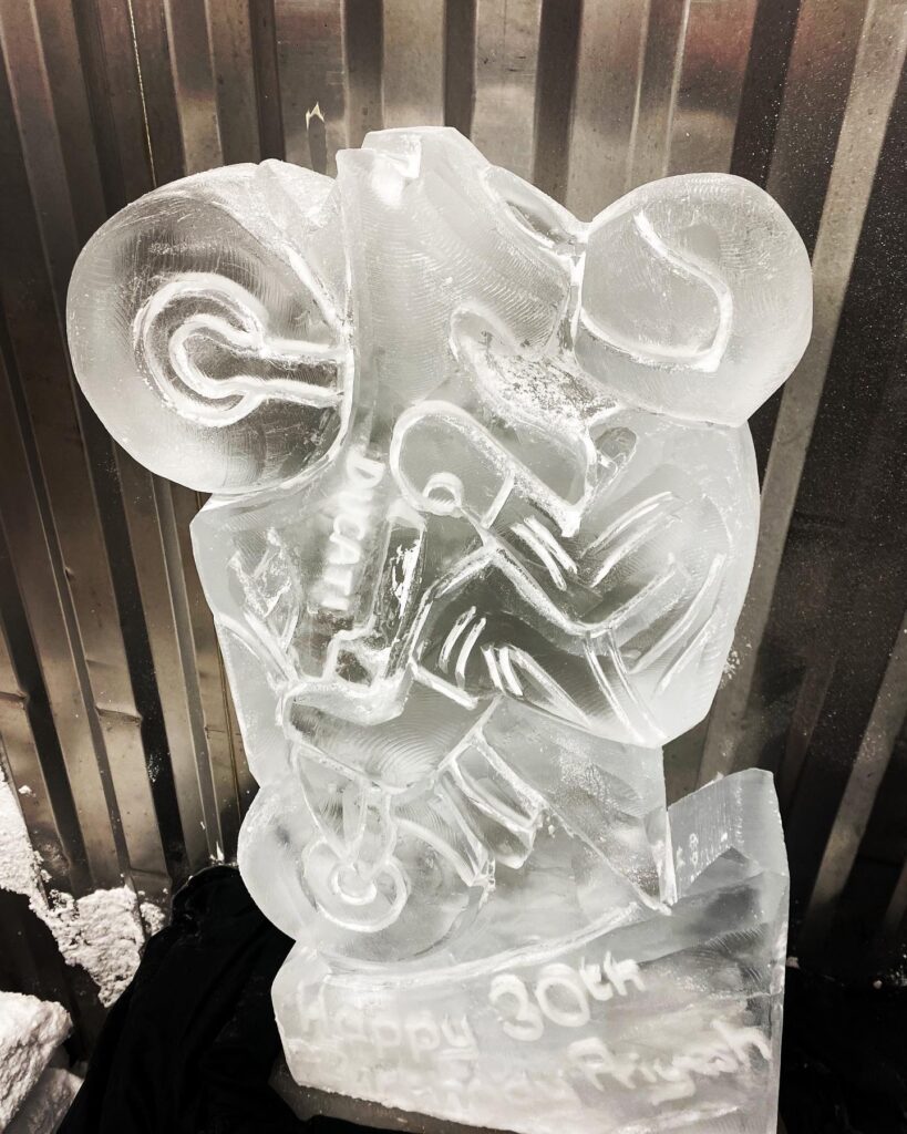 Motorbike Ice Luge / Motorbike Vodka Luge / Motorbike Ice Sculpture