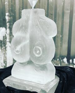 Boobs Ice Luge /Boobs Vodka Luge / Boobs Ice Sculpture
