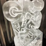 Motorbike Ice Luge / Motorbike Vodka Luge / Motorbike Ice Sculpture