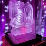 50 Ice Luge / 50 Vodka Luge / 40 Ice Sculpture / 50th Birthday Ice Luge