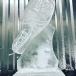 Moet Ice Luge / Champagne Bottle Ice Luge / Champagne Bottle Vodka Luge