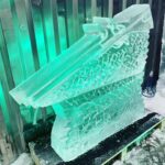 Baker rifle / gun ice luge / gun vodka luge / gun ice sculpture / Sharpe / Rifles Regiment