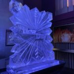 Snowflake Ice Luge /Snowflake Ice Sculpture / Snowflake Vodka Luge