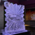 Snowflake Ice Luge /Snowflake Ice Sculpture / Snowflake Vodka Luge / Yorkshire Ice Sculpture