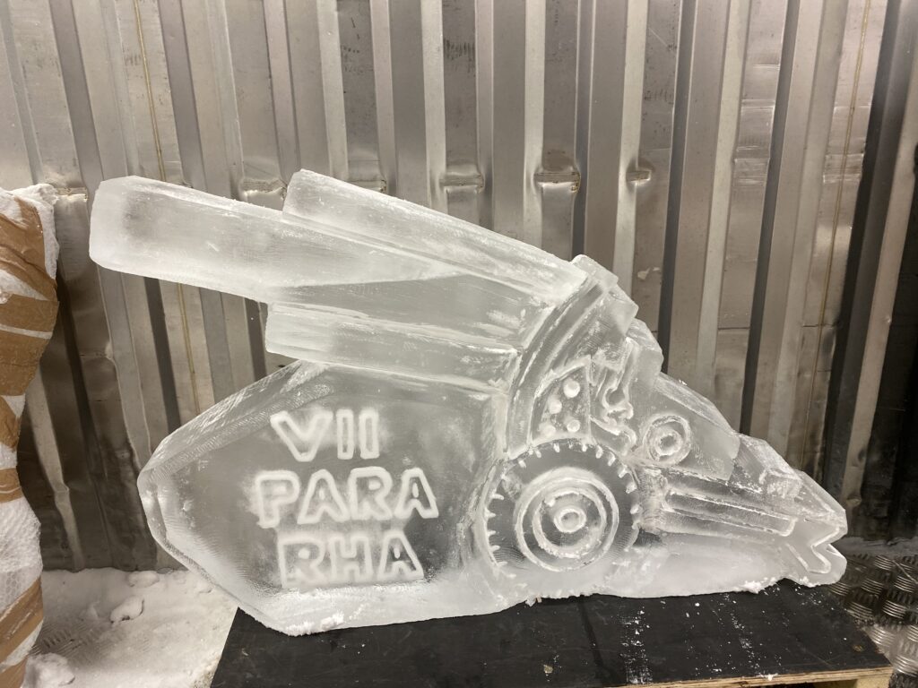 7 RHA / Airbourne Gunners Ice Luge / Paras Ice Luge