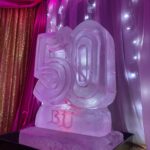 50 Ice Luge / 50 Vodka Luge / 40 Ice Sculpture / 50th Birthday Ice Luge