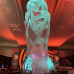 World Cup Ice Sculpture / World Cup Ice Luge / World Cup Vodka Luge / Football Ice Sculpture / Savoy Hotel
