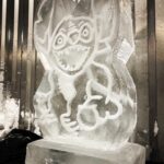Stitch ice luge / Lilo and Stitch art