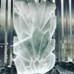 Ice Shards Sculpture / Iceicles ice sculpture