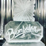 Logo Ice Luge / Logo Ice Sculpture in Bristol / Bambalan