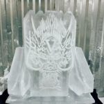 Dragon Head Ice luge / Dragon Head Ice Sculpture