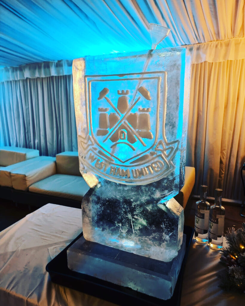 West Ham Ice Luge / West Ham Ice Sculpture