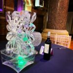 Snowflake ice sculpture / Snowflake tablecentre