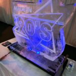 Made In The 90's party ice sculpture luge