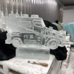 Foxhound vehicle, Royal Anglian ice luge, military ice luge,