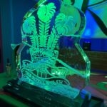 Royal Welsh Crest Ice luge in Wiltshire