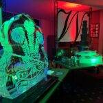Royal Welsh Ice Sculpture luge in Tidowrth
