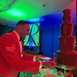 Wiltshire Chocolate Fountain in use