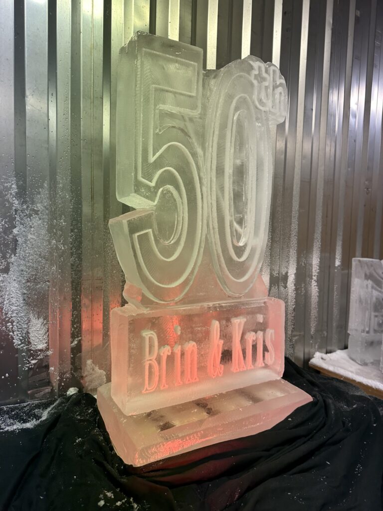 50 ice sculpture