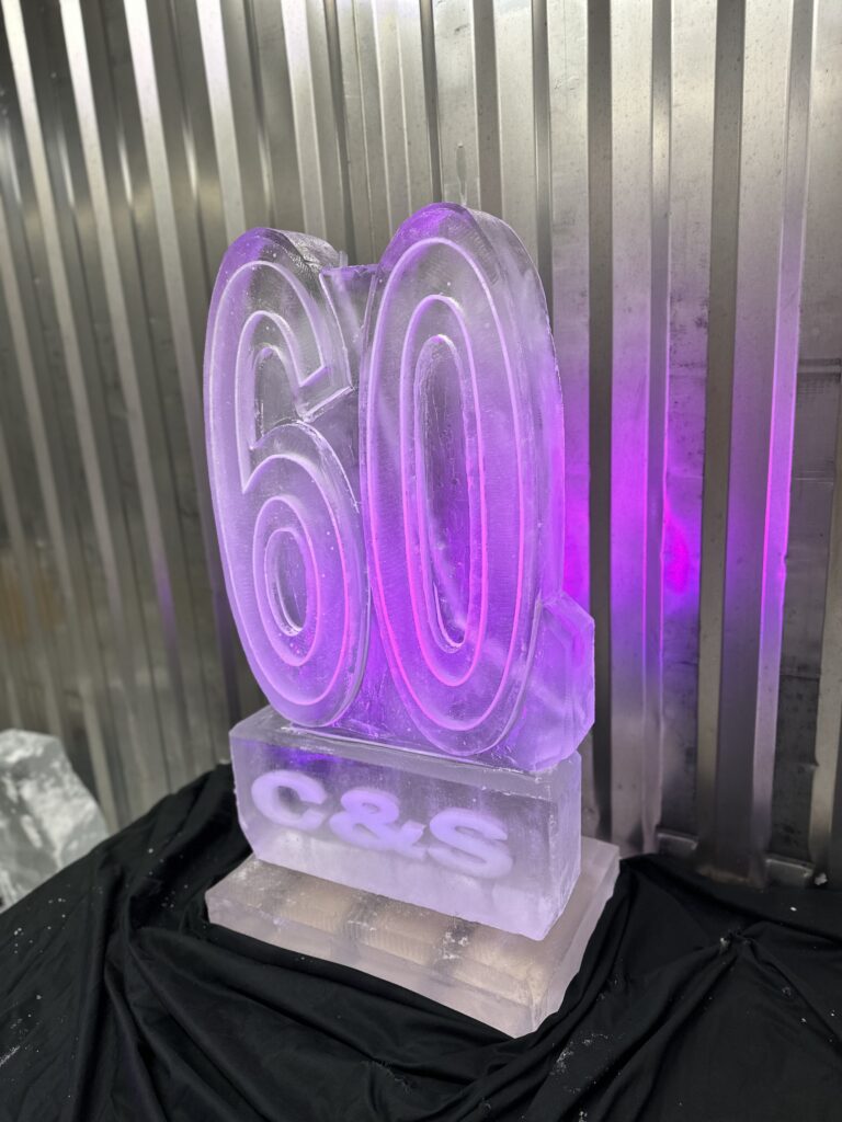 60 ice sculpture drinks luge