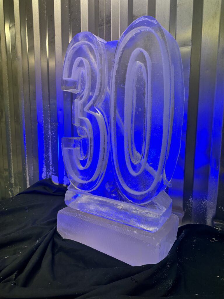 30th birthday ice luge