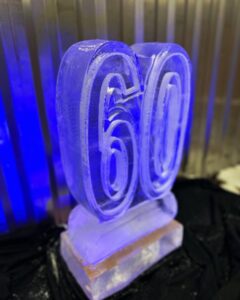 60th birthday ice luge