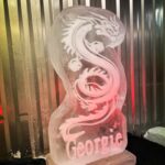 Chinese Dragon vodka Ice Luge 1mx50cm