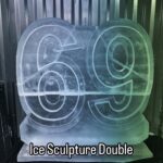Birthday Vodka Luge - Birthday Ice Sculpture 69